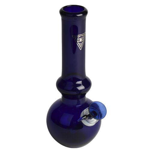 Red Eye Glass - Glass Water Bong - "8""" - Blue