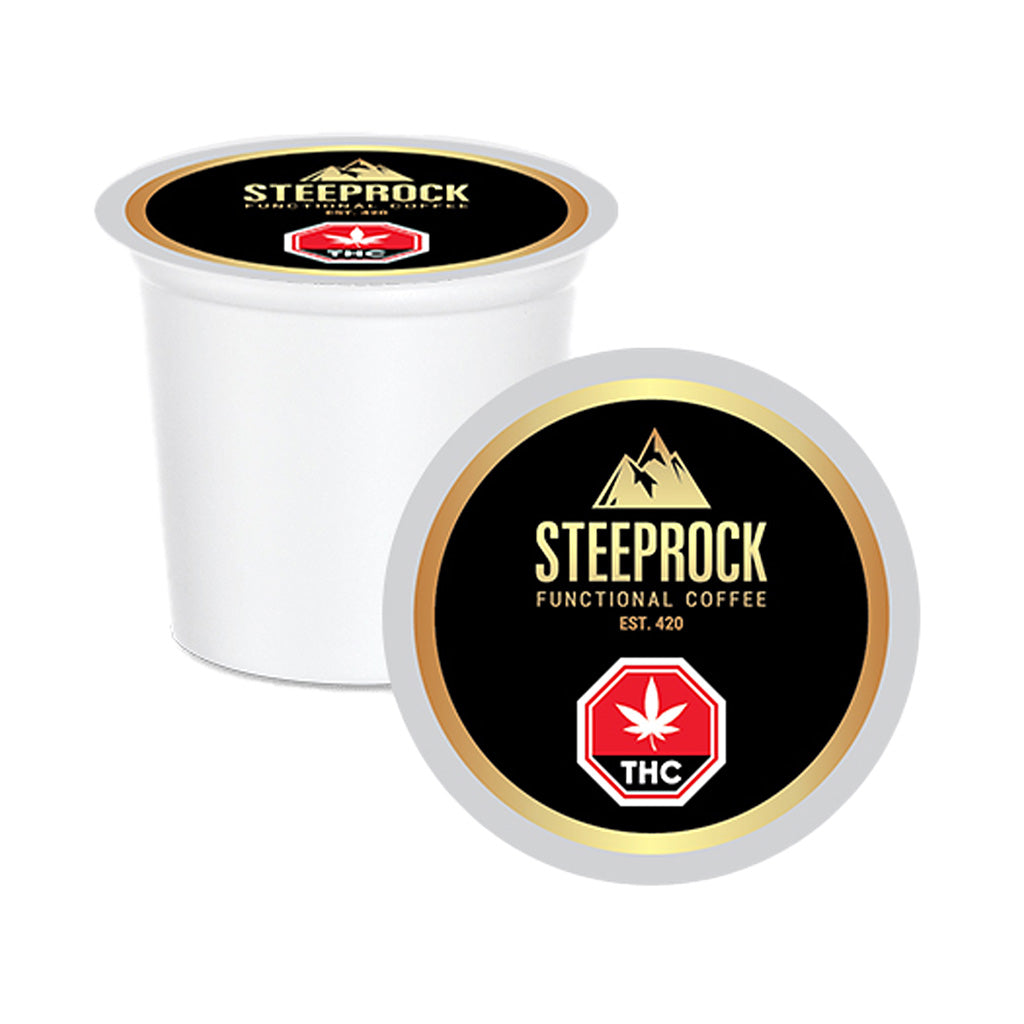 Steeprock Functional Coffee est. 420 – THC Coffee Pods – 2 Pack – Moonrock  Cannabis