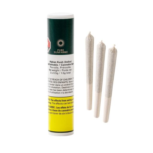 Pure Sunfarms - Afghan Kush Pre-Roll - 3x0.5g